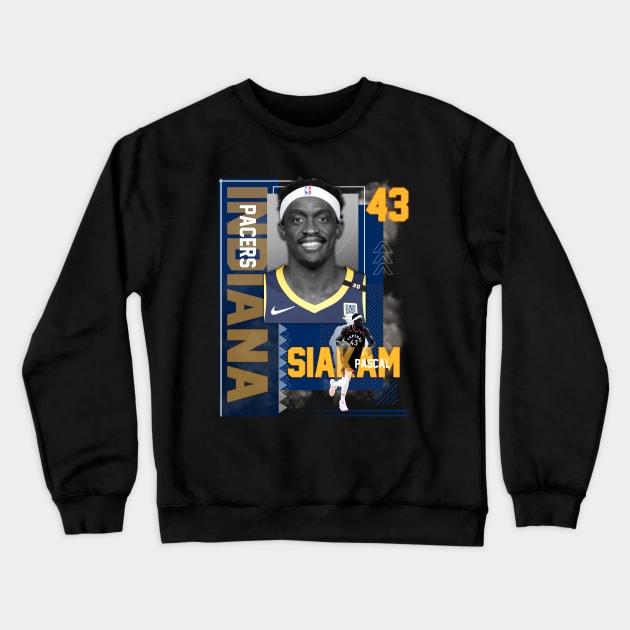 Indiana Pacers Pascal Siakam 43 Crewneck Sweatshirt by today.i.am.sad